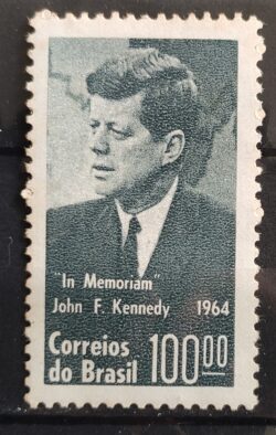 C 519 Selo Presidente dos Estados Unidos John Kennedy JFK Personalidade 1964 2
