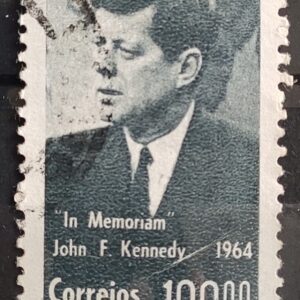 C 519 Selo Presidente dos Estados Unidos John Kennedy JFK Personalidade 1964 Circulado 6