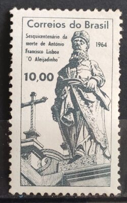 C 520 Selo Antonio Lisboa Aleijadinho Arte 1964 4