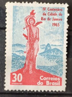 C 522 Selo 4 Centenario Cidade Rio de Janeiro 1965 1