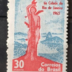 C 522 Selo 4 Centenario Cidade Rio de Janeiro 1965 MH