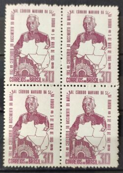 C 526 Selo Marechal Rondon Mapa Indio Militar 1965 Quadra