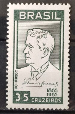 C 536 Selo Centenario Natalicio de Leoncio Correia 1965 1