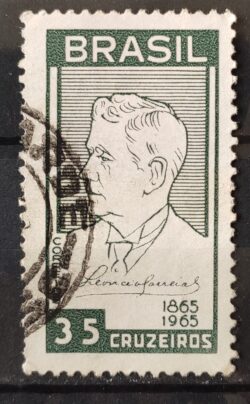 C 536 Selo Centenario Natalicio de Leoncio Correia 1965 Circulado 1