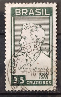 C 536 Selo Centenario Natalicio de Leoncio Correia 1965 Circulado 2