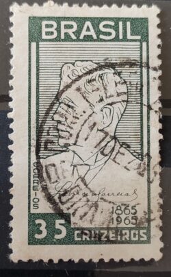 C 536 Selo Centenario Natalicio de Leoncio Correia 1965 Circulado 4