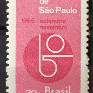 C 537 Selo Bienal de Sao Paulo 1965 1