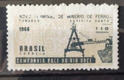 C 546 Selo Terminal de Minerio de Tubarao Economia 1966 2