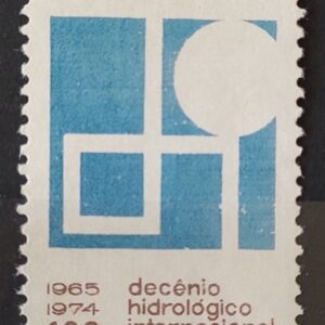 C 550 Selo Decenio Hidrologico Internacional Agua Unesco 1966 1