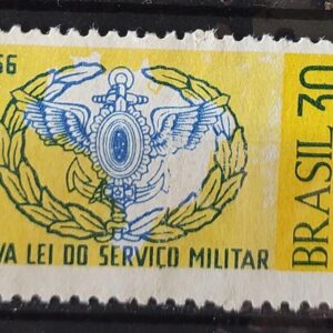 C 553 Selo Nova Lei do Servico Militar 1966 2