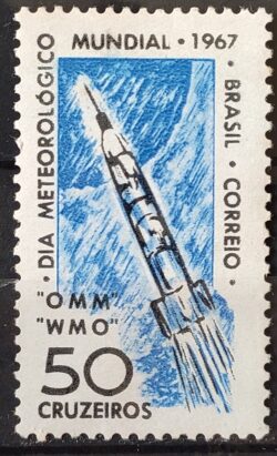 C 566 Selo Dia Meteorologico Mundial 1967 MH