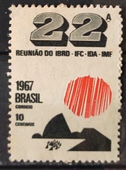 C 579 Selo Reuniao do IBRD IFC IDA IMF 1967 1