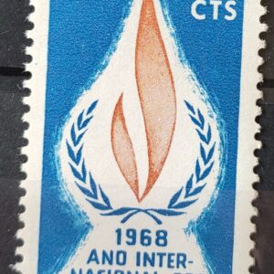 C 592 Selo Ano Internacional dos Direitos Humanos 1968 1