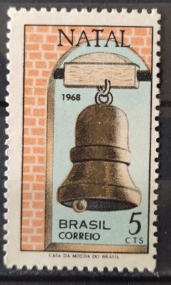 C 623 Selo de Natal Religiao Sino 1968 1