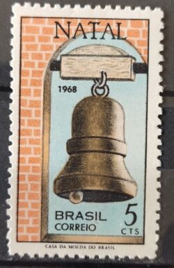 C 623 Selo de Natal Religiao Sino 1968 2