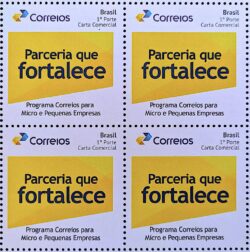 Selo Personalizado Parceria Que Fortalece Quadra