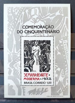 B 31 Bloco Cinquentenario Semana de Arte Moderna Datas Comemorativas 1972