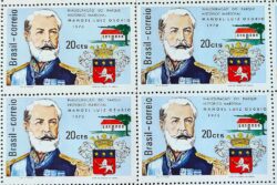 C 673 Selo Parque Historico Marechal Manoel Luiz Osorio Militar 1970 Quadra MH