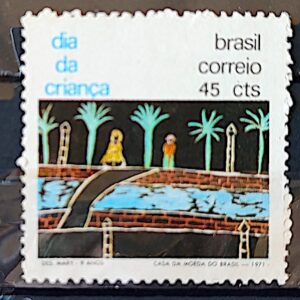 C 710 Selo Dia da Crianca Datas Comemorativas Marisa 1971 Serie Completa MH 2