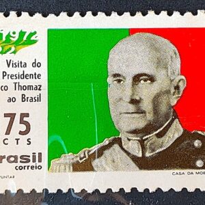 C 727 Selo Presidente de Portugal Thomaz Militar 1972
