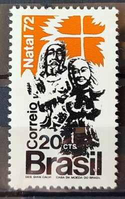 C 764 Selo Natal Religiao 1972 1