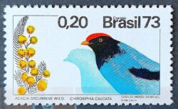C 781 Selo Flora e Fauna Ave Passaro 1973 CLM
