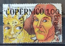 C 797 5 Centenario Nicolau Copernico Ciencia 1973 Circulado 2