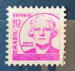 C 816 Selo Campanha Contra o Mal de Hansen Hanseniase Saude Weaber H16 1973 Circulado 1