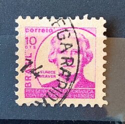 C 816 Selo Campanha Contra o Mal de Hansen Hanseniase Saude Weaber H16 1973 Circulado 5