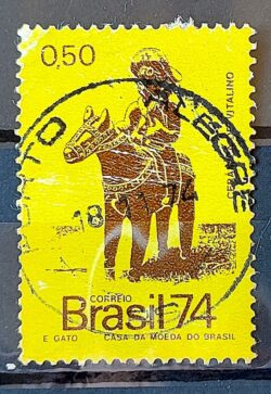 C 862 Selo Cultura Popular Literatura de Cordel 1974 Circulado