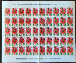 C 1006 Selo Defesa do Meio Ambiente Flora 1977 Folha