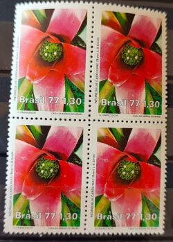 C 1006 Selo Defesa do Meio Ambiente Flora 1977 Quadra