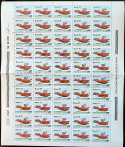 C 1009 Selo Aviacao Civil Aviao Raid Jahu Dirigivel Pax 1977 Serie Completa Folha