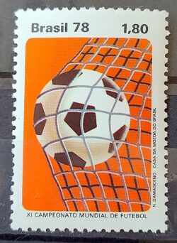 C 1031 Selo Copa do Mundo de Futebol Argentina 1978