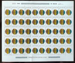 C 1034 Selo Dia Mundial da Saude Hipertensao 1978 Folha