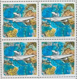 C 1042 Selo Aviao Raid Savoia Marchetti S64 Carlos Del Prete Arturo Ferrarin 1978 Quadra