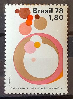 C 1043 Selo Erradicacao da Variola Saude 1978 2