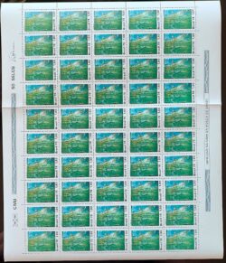 C 1045 Selo Centenario Pintor Helios Seelinger Arte 1978 Folha