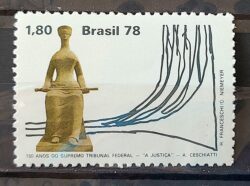 C 1051 Selo Supremo Tribunal Federal Direito Orgao Publico Governo 1978 2