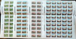 C 1067 Selo Paisagem Brasileira na Pintura Morro Santo Antonio 1978 Serie Completa Folha