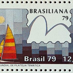 C 1088 Selo Brasiliana Veleiro Esporte Iatismo 1979
