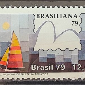 C 1088 Selo Brasiliana Veleiro Esporte Iatismo 1979 Não Mint