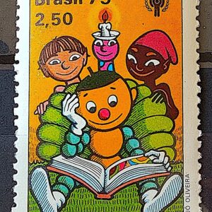 C 1090 Selo Dia do Livro Infantil Crianca 1979 MH