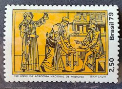 C 1095 Selo Academia de Medicina Educacao Saude 1979