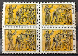 C 1095 Selo Academia de Medicina Educacao Saude 1979 Quadra