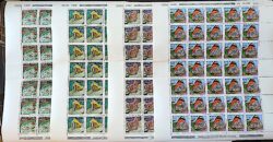 C 1098 Selo Dia do Selo Brasiliana 79 Borboleta 1979 Serie Completa Follha