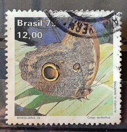 C 1100 Selo Dia do Selo Brasiliana 79 Borboleta 1979 Circulado 1