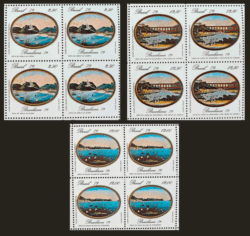 C 1110 Selo Pinturas do Rio de Janeiro Igreja da Gloria Arte 1979 Serie Completa Quadra