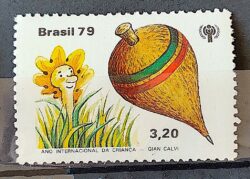 C 1122 Selo Ano da Crianca Infantil Piao 1979