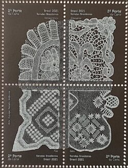 C 3989 Selo Rendas Brasileiras 2021